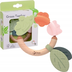 Dřevěná chrastítka a kousátko 2v1 Classic World