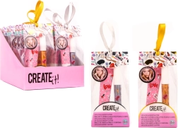 Lesk na rty a třpytky na tělo CREATE IT! stříbrné a zlaté