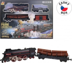 Vlaková souprava s parním efektem na baterie