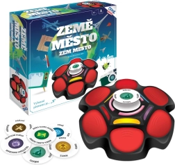 Země, město – elektronická společenská hra na baterie
