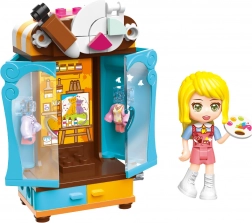 Qman UNA Series šatní skříň malířky stavebnice