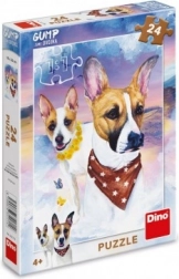 Puzzle Gump jsme dvojka 24 dílků