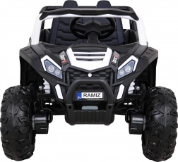 Dětské elektrické auto buggy UTV 2000M s dálkovým ovládáním – Bílá