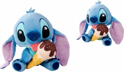 Plyšový STITCH s kornoutem zmrzliny 25 cm