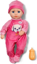 Panenka BABY born Anna tmavě růžová 36 cm