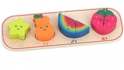 Vkládací Puzzle Učím se Počítat Ovoce Sarah Betz