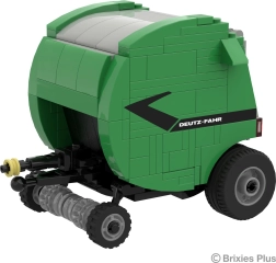 Brixies Plus DEUTZ-FAHR Varimaster – stavebnice lisu na válcové balíky (215 dílků)