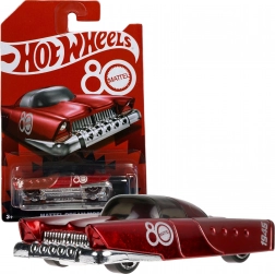 Hot Wheels Mattel Dream Mobile rubínově červený klasický model k 80. výročí Mattel