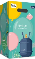 Heliová lahev na 30 balónků ALBI, 7 l