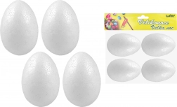 Dekorační polystyrénové vajíčko 8 cm, 4 ks