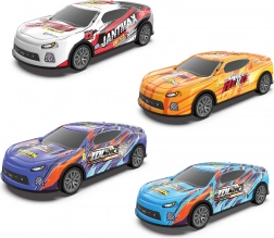 Driftovací kovové auto na setrvačník 17 cm