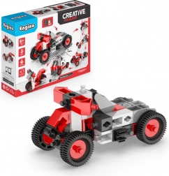 engino creative builder 10 v 1 stavebnice vozidel pro děti 6+