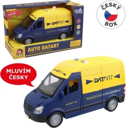 MaDe dodávka DATART se světly a českým hlasem, 22 cm