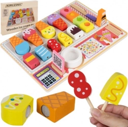 Dřevěná zmrzlinárna KRUZZEL