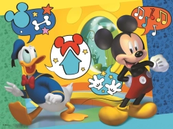Puzzle 30 dílků - Mickey Mouse a Veselý Domeček Trefl