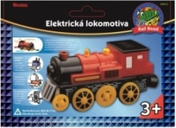 Elektrická lokomotiva červená Maxim