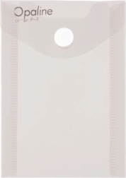Psaníčko s drukem A7 na výšku, čiré Opaline