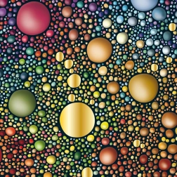 Čtvercové puzzle Curiosi Q Gold – vzor II, 72 dílků