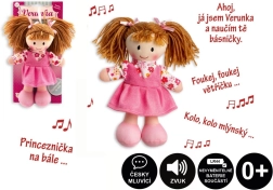 Hadrová panenka Verunka 20 cm – česky mluvící