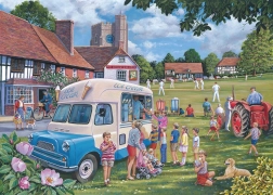 Puzzle Zmrzlinářský vůz 1000 dílků