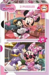 Educa puzzle Minnie 2x20 dílků