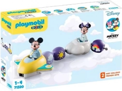 Sada figurek PLAYMOBIL 1.2.3 DISNEY – Miki a Minnie: projížďka v oblacích