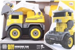 Šroubovací dálkově ovládaný autobagr s přestavbou na robota