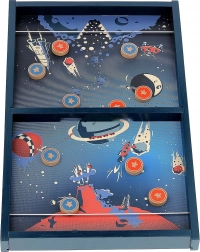 Vilac vesmírný shuffleboard – dřevěná stolní hra pro děti