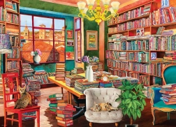 Puzzle Stará knihovna 1000 dílků EUROGRAPHICS