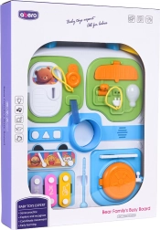 Multifunkční manipulační kufřík pro děti – modrý