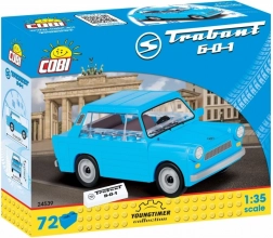 stavebnice auta trabant 601 1:35 od cobi (72 dílků)