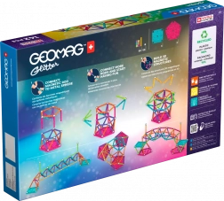 Geomag Glitter stavebnice 142 dílků