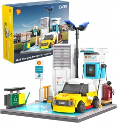 Konstrukční stavebnice CaDA Shell nabíjecí stanice pro elektromobily, 308 dílků