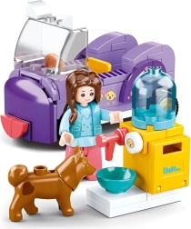 Sluban Girls Dream autíčko s krmítkem pro pejsky