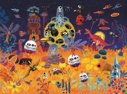 Puzzle RAVENSBURGER Kouzelná planeta 300 dílků