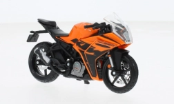 Model motocyklu KTM RC390 1:18 s podstavcem