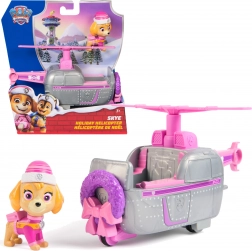 Paw Patrol vánoční helikoptéra se figurkou Skye