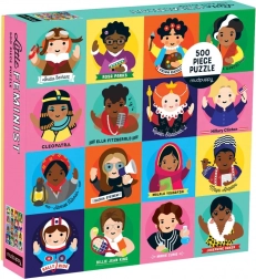 mudpuppy little feminist puzzle významné ženy 500 dílků