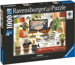 Ravensburger puzzle Eames Design Classics 1000 dílků