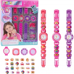 Kreativní sada na výrobu hodinek a náramků DIY