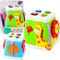 Interaktivní edukační kostka pro děti