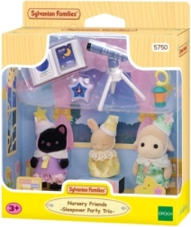 Sylvanian Families pyžamová párty s miminky