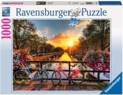 Ravensburger puzzle Kola v Amsterdamu 1000 dílků