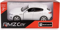 Kovový model auta MASERATI Levante GTS 2019 1:32 bílý – RMZ City