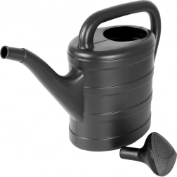 Plastová zahradní konvice 5 l šedá