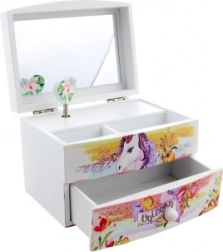 Šperkovnice s hrajícím jednorožcem