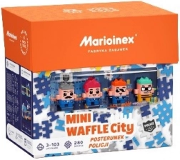 Stavebnice Waffle mini – policejní stanice