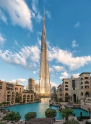 Puzzle RAVENSBURGER Burdž Chalífa Dubaj 500 dílků