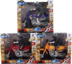 Motorka se zvukem a světlem pro děti