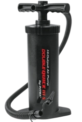 Ruční dvojčinná pístová pumpa na matrace a nafukovačky Intex